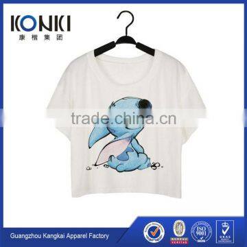 cartoon printed cute animal for girls tank top for eropean market