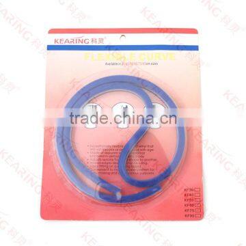 Kearing 60cm flexible curve ruler, 24 inch flexible design rulers for curve line drawing, for fashion design #KF-60