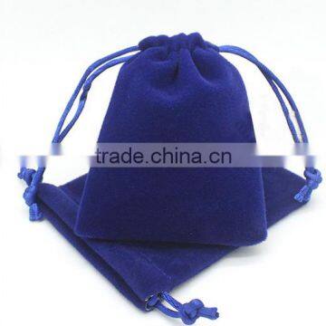 2016 Custom Logo Velvet Pouch Jewelry Bags Mix Sizes Velvet Drawstring Bags for Jewelry Package Promotional Jewelry Gifts photo-3