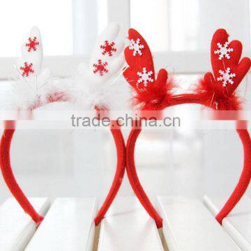 HD1026 2016 Christmas Deer Head Hoop &Buckle Gifts on Party Decorations