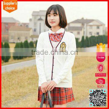 Latest design school girl uniform,girls in school uniform UK