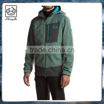 Mens Waterproof Hooded Softshell Jacket