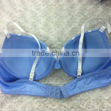 Comfortable High Quality New Design Underwear Panty Unwired Sexy Bra Set photo-4