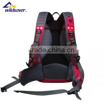 Flashing Waterproof LED Light Safety Hiking Backpack photo-2