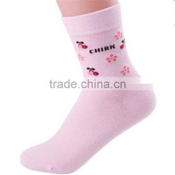 Sell Like Hot Cake Women Cherry Patterned Cotton Socks photo-3