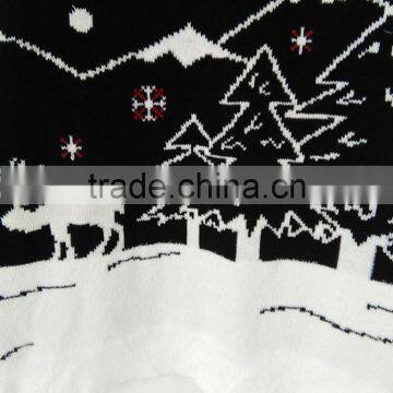 Christmas Knitting Reindeer Jacquard Winter Jumper Sweater for Ladies photo-5