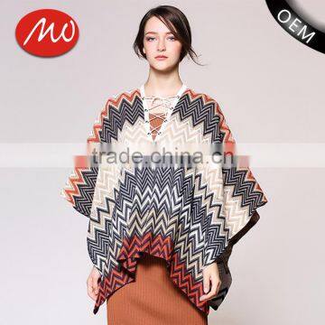 fashion womens oem tie the rope sweater cardigan ladies poncho for sale