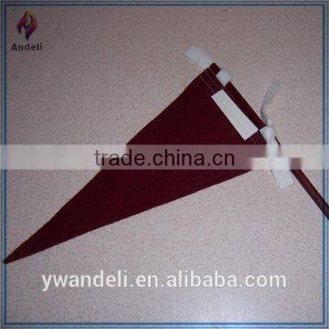 VINTAGE COLLEGE MINI FELT SOUVENIR PENNANT FLAG WITH POLE photo-2