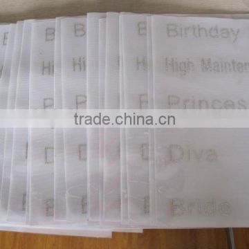 Hot fix tape motif paper hot fix transfer motif paper garments accessories