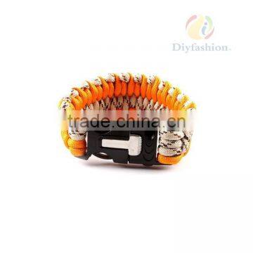 Fashion Best Paracord Bracelet With Paracord Charm Metal Buckle PC6012-8 photo-3