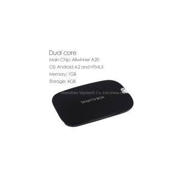 Allwinner A20 Dual-Core HD Set-Top Box, Android 4.2 OS, Supports Multi-Format of Video