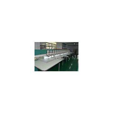 24 Head Garment / Curtain High Speed Embroidery Machines 9 Needle 1200RPM
