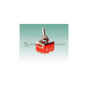 Shanghai Sinmar Electronics KND1-302 Toggle Switches 6A250VAC 9PIN Solder Terminal Switches