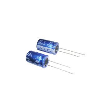 JRA - 2000H at 85°C, Leaded Radial Aluminum Electrolytic Capacitor