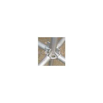 Construction Kwikstage System Scaffolding , OEM Painted Steel Scaffolding