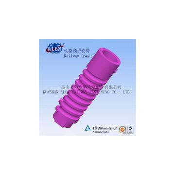 Railway Screw Dowel For Track, Railway parts supplier Railway Screw Dowel, Railroad parts supplier Railway Screw Dowel