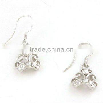 925 sterling silver antique solid plated earrings