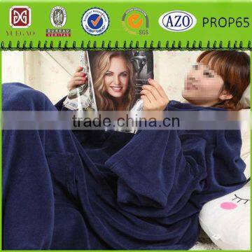 Anti stretch fire retardant machine washable adult tv blanket