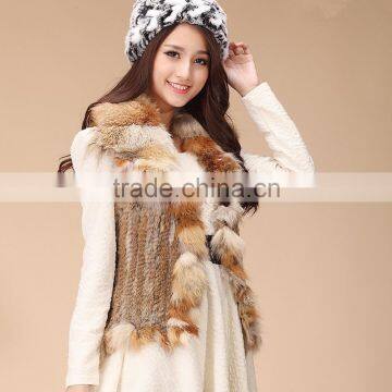 SJ107-01 Warm Winter Clothing Women 2015/Knitted Fur Garments Scandinavia Hot Sale Coats