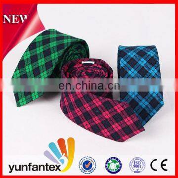 2016 the cheapest price 100 cotton strip necktie for unisex