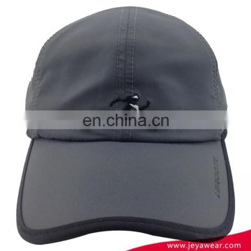 Grey breathable baseball cap sport cap