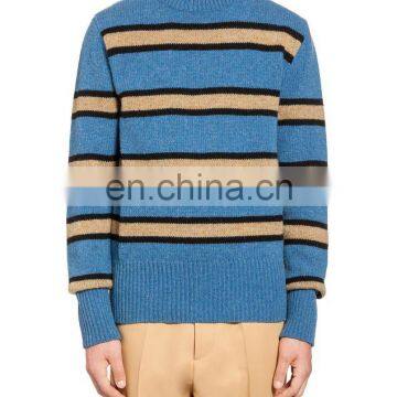 Men's Crewneck Knit Men's Crewneck Knit Milti-coloured Striped Pattern photo-4
