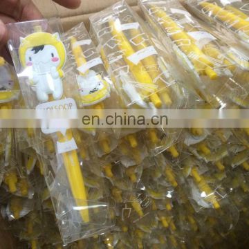 Factory OEM custom cartoon character plastic ballpoint pen