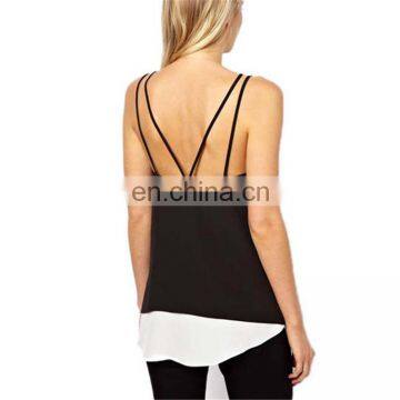 Color Block Wrap Blouse Latest Design Blouses Fashion 2016 photo-4