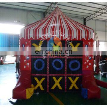 New arrival inflatable carnival Tic Tac Toe game for sale