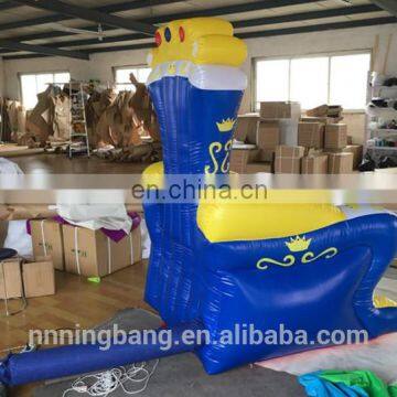 Hot Sale Best Quality King Throne Inflatable Chair for Kids photo-5