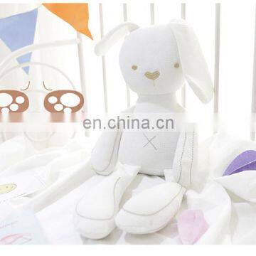 Lovely soft sleeping doll, good long ear rabbit, soothing rabbit