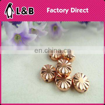 wholesale new deisgh fashion folwer flat round clinquant beads