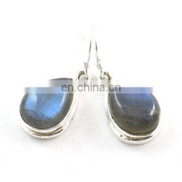 Labrodorite silver earrings 925 sterling silver earrings Wholesale handmade silver earrings Tear drop silver earring