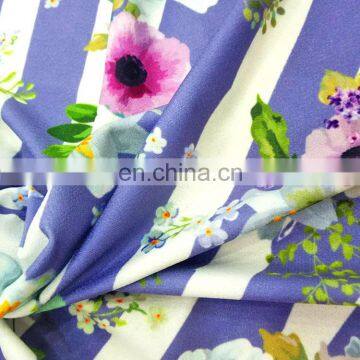 2016New Designs Digital Print Hot Sell Comfortable Deodorization Bamboo Fiber Fabric