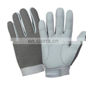 Super quality durable leather Neoprene gloves