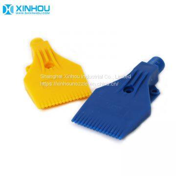 Compressed drying plastic abs windjet air blowing off nozzle