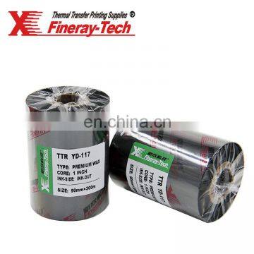 Golden White Silver Labels Sticker Printer Thermal Transfer Wax Resin Ribbons for Bar Code Printer photo-2