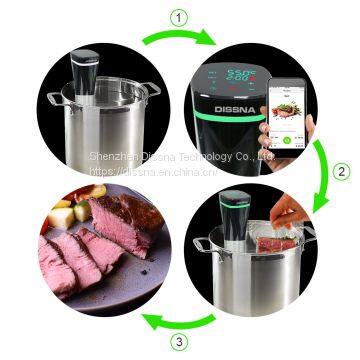 IPX7 Waterproof Sous Vide Immersion Circulator Cooker With Wifi For Home and Restaurants Use