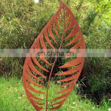 Leaf Metal art Statue Corten Steel Sculpture