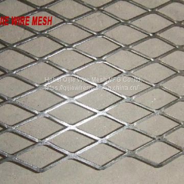 Sphc Plate Gothic Expanded Metal Wire Mesh Fencing / Expanded Mesh Screen