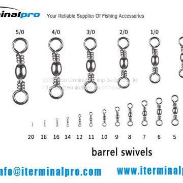 Barrel-Swivel-Fishing-Connection-Accessories-Terminal-Tackle-TERMINALPRO