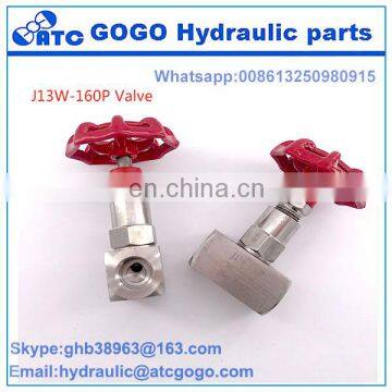 Needle Valve J13W 160P DN6 DN10 DN15 DN20 DN25 Stainless Steel 304 316 Female Thread High Pressure photo-2