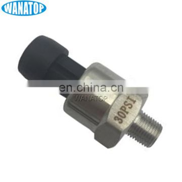 New Stainless Steel Pressure Sensor Transducer Sender 30PSI 30 PSI For Oil Fuel Air Water