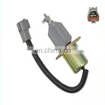 Fuel solenoid 129953-77811 SA-4673-S for Excavator R60-5 Diesel engine