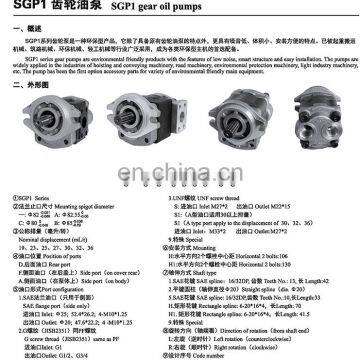 Shimadzu High Pressure SGP1A30 Gear Pump Forklift Pump With Best Price photo-3