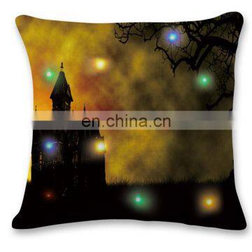 Halloween Led Back Lumbar Support Pillows Home Decor Rest With Led Cushion photo-3
