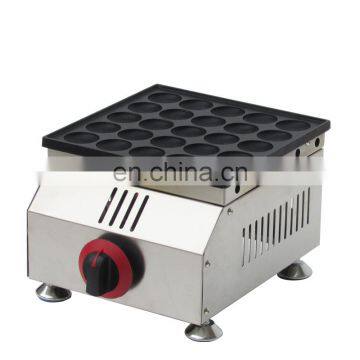 25PCS NO Stick 110v/220v Gas Mini Dutch Pancake Maker Proffertjes Grill Machine