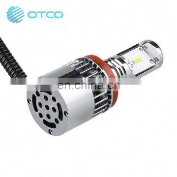 Super bright 6000lm Dual color 6500k 55W Xenon White car lamp led h7