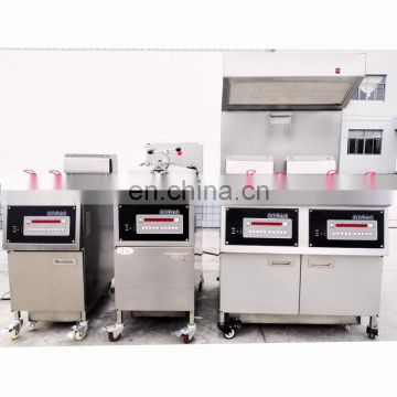 restaurants air fryer / gas griddle with gas fryer / frying machine deep fryer