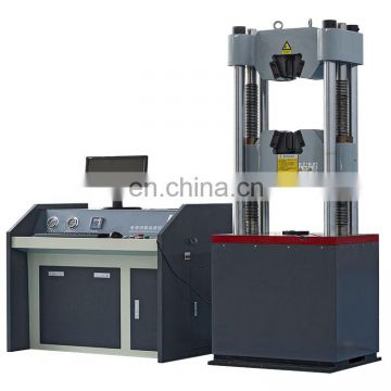 Big force range of microcomputer controlled tensile strength testing machine for bridge rebar